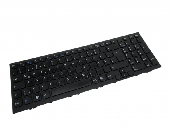 Tastatur Schwarz Deutsch QWERTZ Notebook, Model: Sony AEHK1G00010
